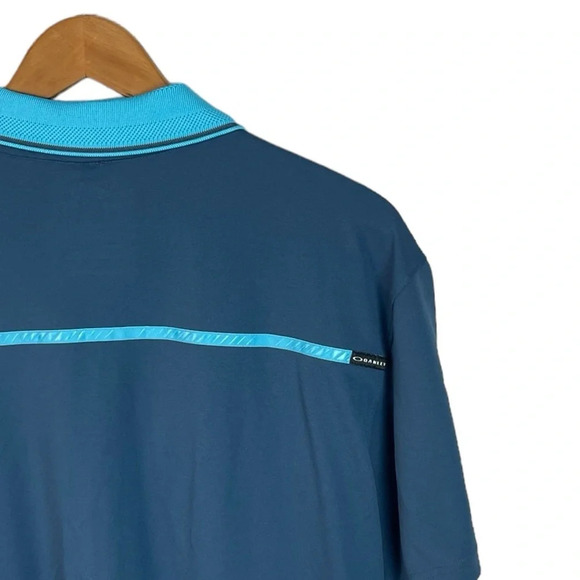 PO7 Mens Oakley Hydrolix Tailored Fit Performance Golf Polo Shirt XL - Picture 6 of 7